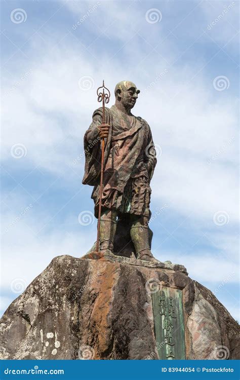 Statue of Monk Shodo Shonin Editorial Stock Image - Image of landmark ...