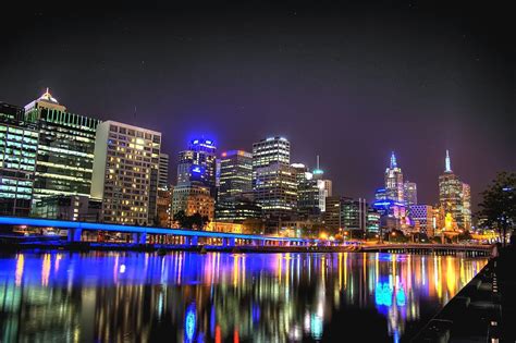 HD Melbourne Australia City Reflection Cool Wallpaper | Download Free ...