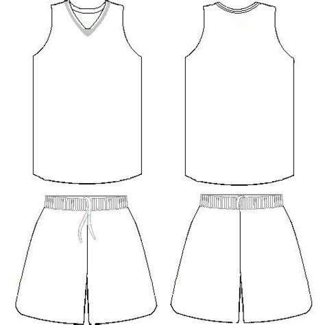 Unique Blank Basketball Uniform Template In 2021 throughout Blank ...