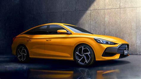 New MG 5 Sedan Debuts - Front Inspired By Hyundai, Rear By Mercedes CLA