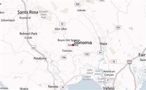 Sonoma Weather Forecast