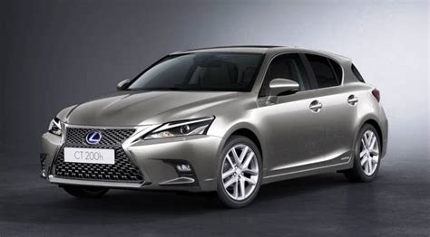 Lexus undergoes another restyling of its compact hybrid CT200h ...