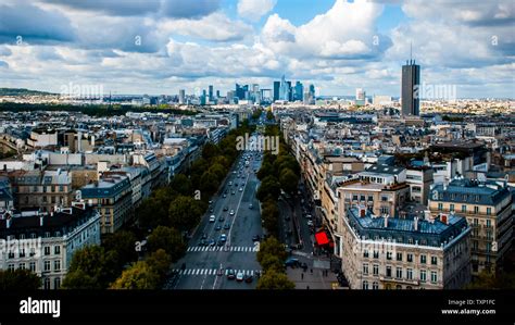 Panoramic view of downtown Paris Stock Photo - Alamy