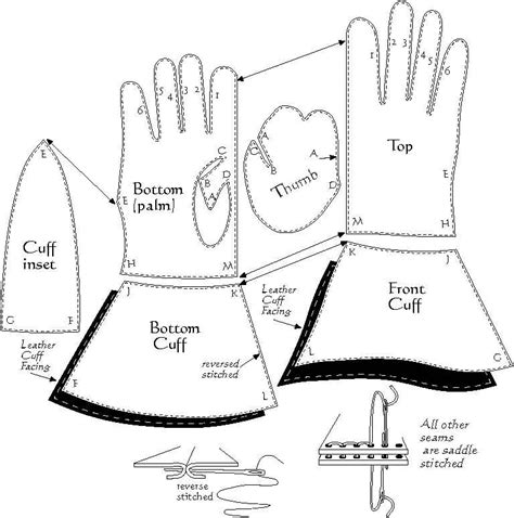 Printable Glove Pattern Pdf - Printable Word Searches