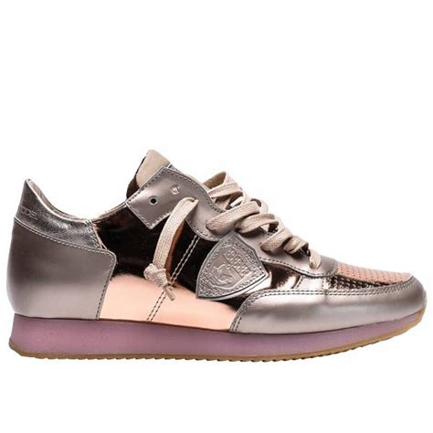 PHILIPPE MODEL: Sneakers women | Sneakers Philippe Model Women Pink ...