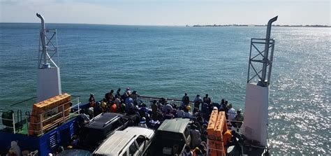 Taking the Ferry from Barra to Banjul in The Gambia