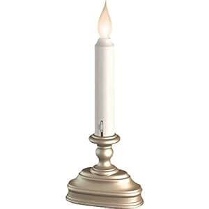 Amazon.com: Battery Operated LED Window Candle with Sensor (Pewter) FPC1520P: Home Improvement
