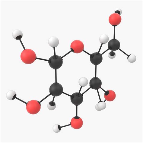 Glucose Molecule 3D Model $29 - .fbx .max .obj - Free3D