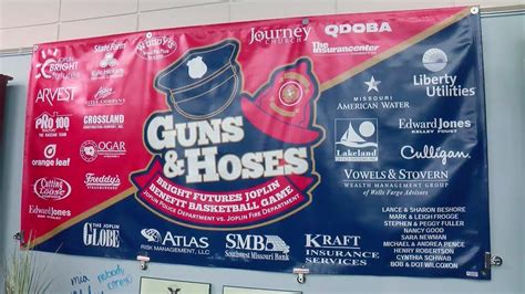 Mark your calendars for the "Guns & Hoses Charity Basketball Game" - YouTube