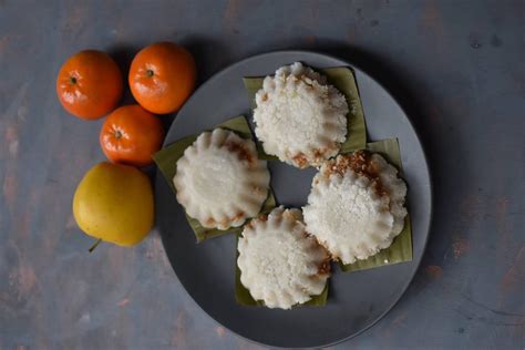 Putu piring snack homemade recipe - Maker gardener