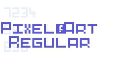 Pixel-Art Regular - Font Free Download Now