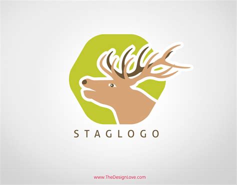 Premium Vector Stag Logo Template