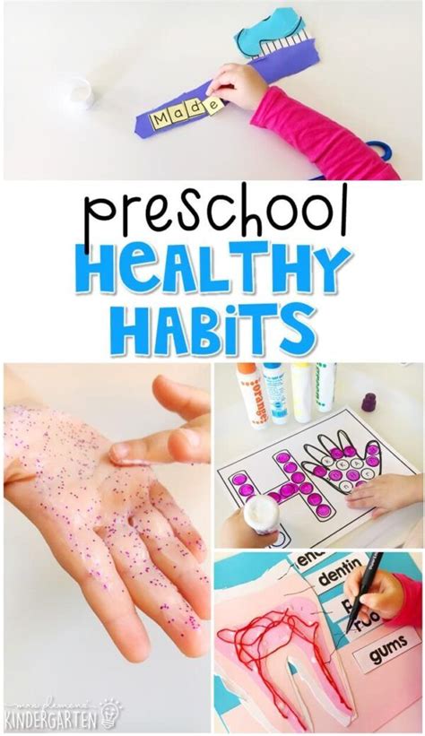 Preschool: Healthy Habits - Mrs. Plemons' Kindergarten | Healthy habits ...