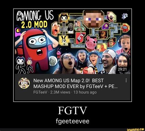 'wi RE New AMONG US Map 2.0! BEST MASHUP MOD EVER by FGTeeV + PE ...