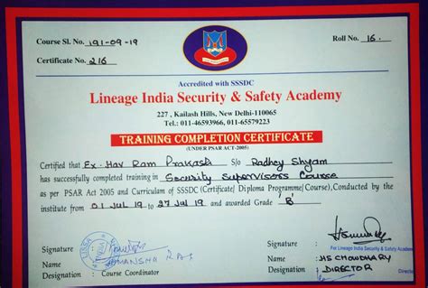 Training | Lineage India