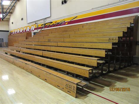 School Gym Bleachers