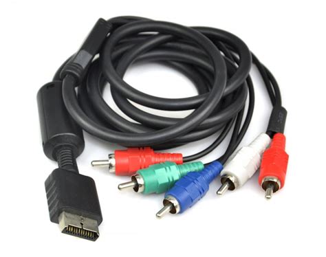 Playstation 2 & 3 Component Video AV Cable (PS2 & PS3 Compatible)