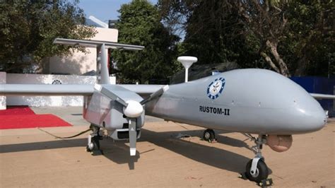 DRDO’s Rustom-2 drone takes-off, India goes for armed Heron | Latest ...