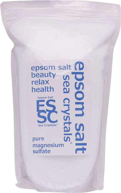 Sea Crystals Japan Domestic Epsom Salt (magnesium sulfate) Bath agent 2.2 kg Approximately 14 ...