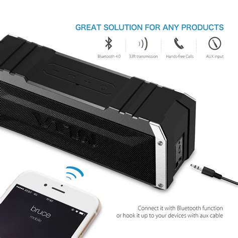 Cheap Price Original VTIN Punker Bluetooth Speaker Waterproof Speakers ...