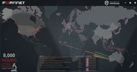 Malware Tracker Maps that let you view Cyber Attacks in real-time