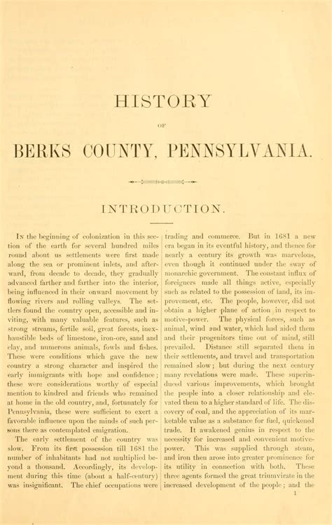 History of Berks county in Pennsylvania | Library of Congress