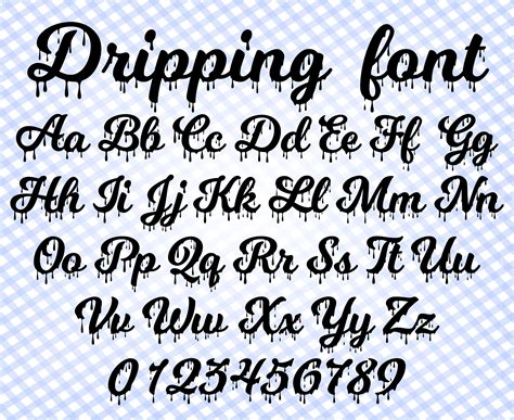 Drip font Blood font Blood drip font Halloween font Dripping | Etsy