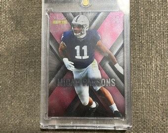 Micah Parsons Rookie Card - Etsy