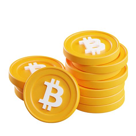 ilustración 3d de bitcoin 13391065 PNG