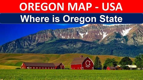 Oregon map - YouTube