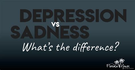 Depression vs. Sadness: What’s the Difference? | FHE Health