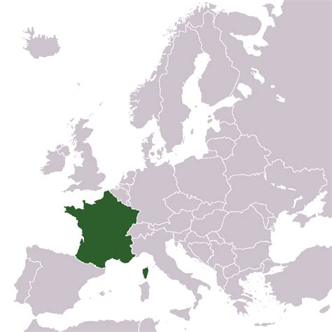 Europe Location France • Mapsof.net