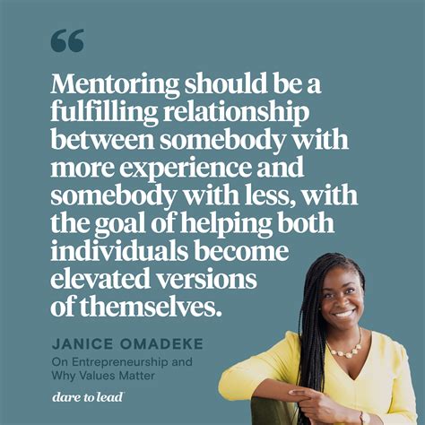 A Good Word: Janice Omadeke on Mentoring - Brené Brown