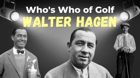 Walter Hagen - Profile - Stripey Green TV