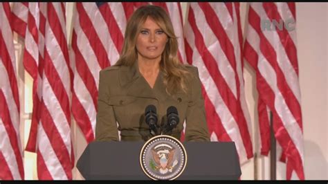 Melania Trump's moment of redemption: U.S. first lady owns 'every word ...