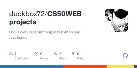 GitHub - duckbox72/CS50WEB-projects: CS50 Web Programming with Python ...