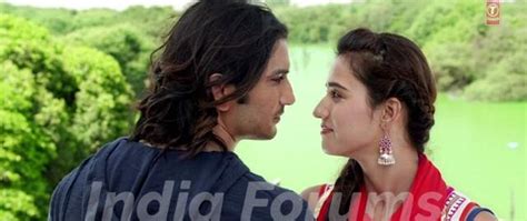 Still from 'Kaun Tujhe' song starring Disha Patani with Sushant Singh ...