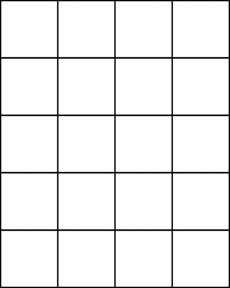 50 grid paper large squares printable png printables collection - 5 ...