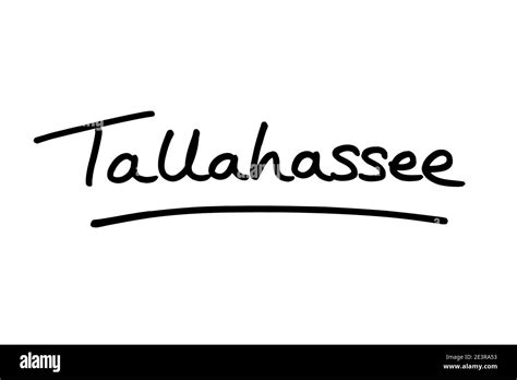 Tallahassee - the capital city of the state of Florida, in the United States of America Stock ...