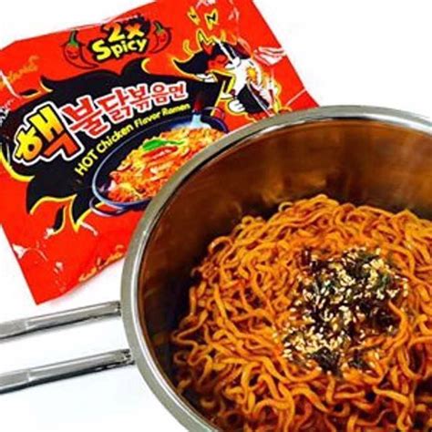 2X Samyang Korean Spicy Noodle, Food & Drinks, Instant Food on Carousell