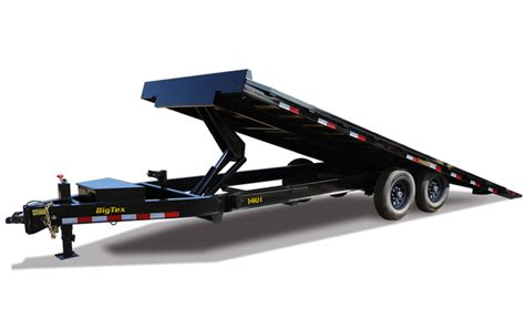 Big Tex 14OT Heavy Duty Over-the-Axle Tilt Bed Equipment | East Coast Sales in Raleigh, NC