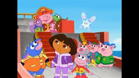 Dora the Explorer - Clip - Dora Saves the Snow Princess - Pirate Piggies Say Argh Song - YouTube