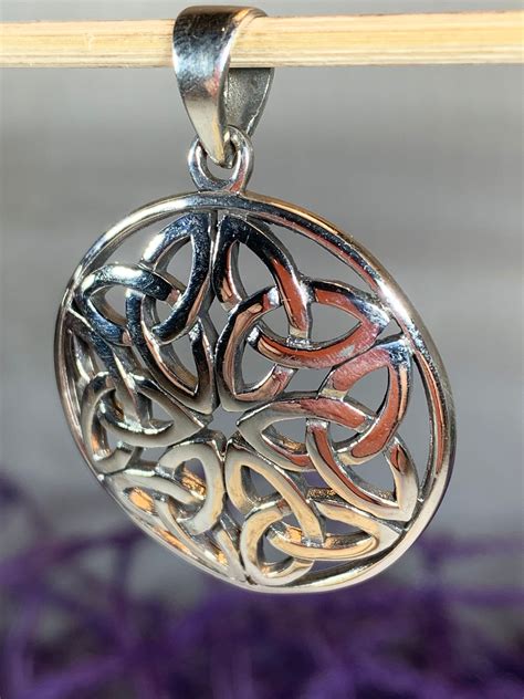 Trinity Knot Necklace, Celtic Knot Jewelry, Irish Jewelry, Scotland Jewelry, Triquetra Pendant ...