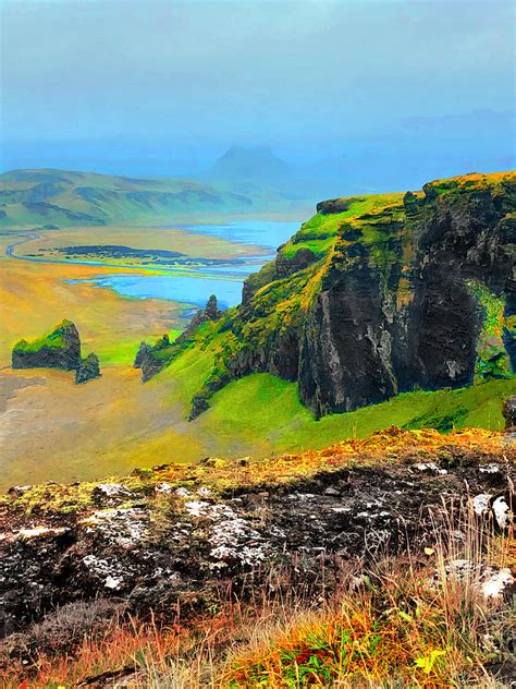 Iceland, Tuff Rock Formation Photograph by Patricia Isaman | Pixels