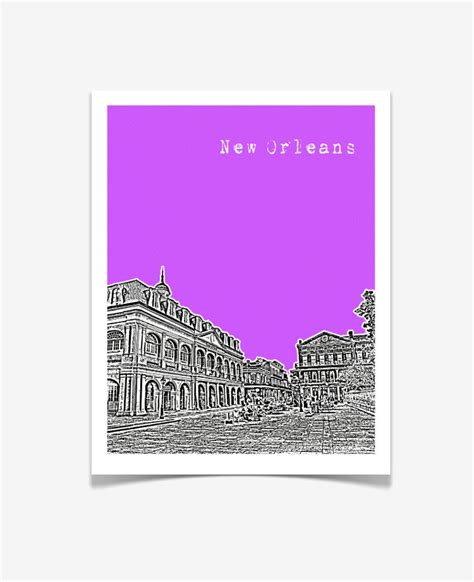 New Orleans Art Print New Orleans Louisiana French - Etsy