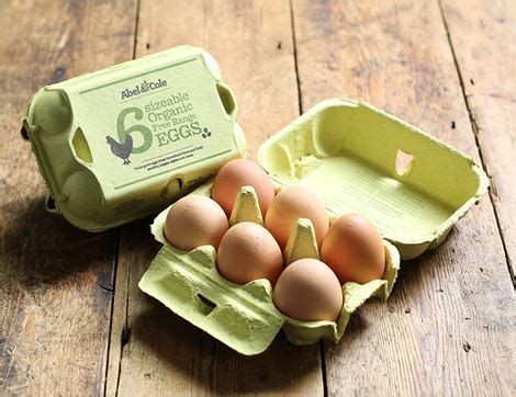 Eggs, Organic Free Range (6 very large) | Abel & Cole