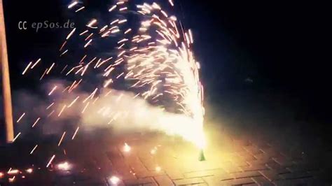 New Year's Eve Fireworks in Germany of Europe - YouTube