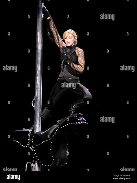 Madonna performs in concert at the American Airlines Arena in Miami, Florida on July 22, 2006 ...