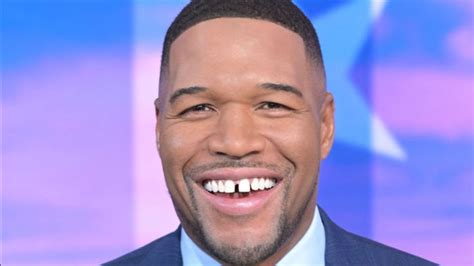 Michael Strahan Got His Famous Gap Tooth Fixed, But Did He Really?