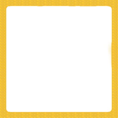 Yellow frame png, yellow , frame , png - Free PNG - PicMix